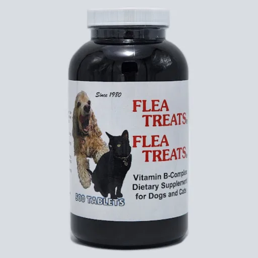 Flea Treats  100 tablet bottle